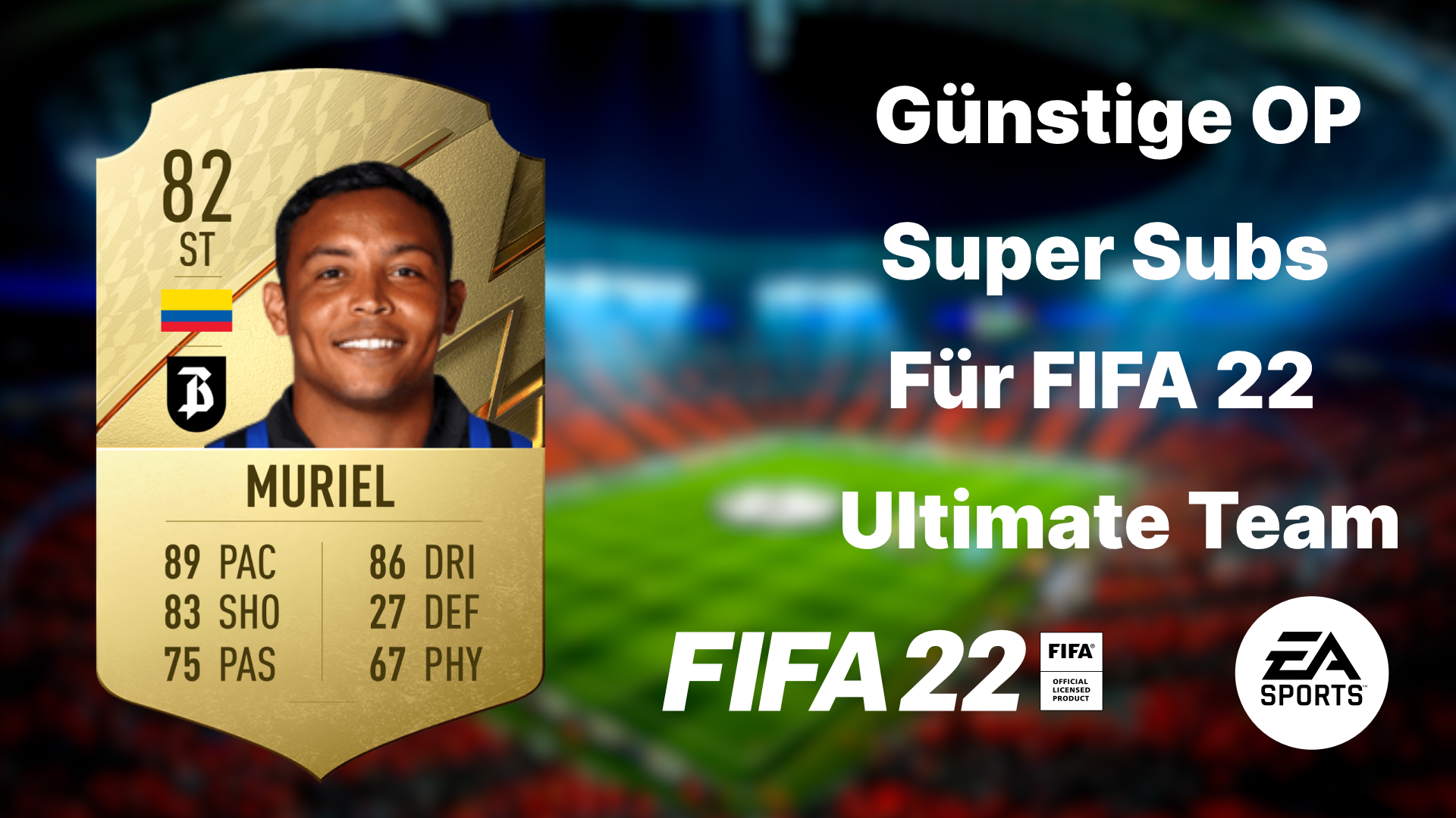 Cheap Guenstige Super Subs FIFA 22 Ultimate Team FUT OP Meta