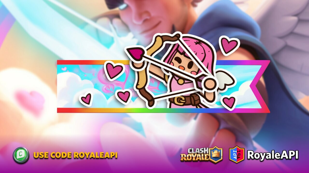 Clash Royale February 2023 Season 44 Battle Banner Chibi Valentine Guide Supercell