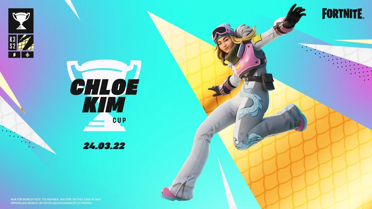 Fortnite chloe Kim cup