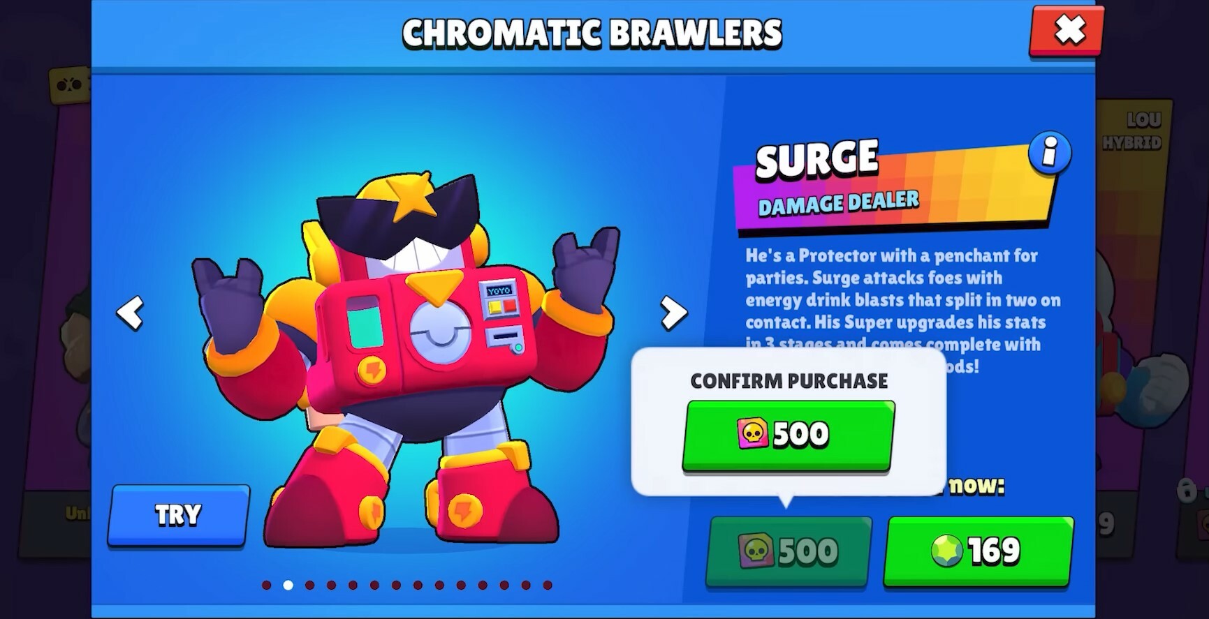 Brawl Stars Chromatic Brawlers Chroma Credits Shop Guide Supercell