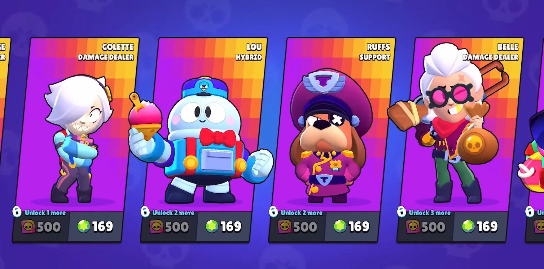 Brawl Stars Chromatic Shop Guide Brawlers Supercell