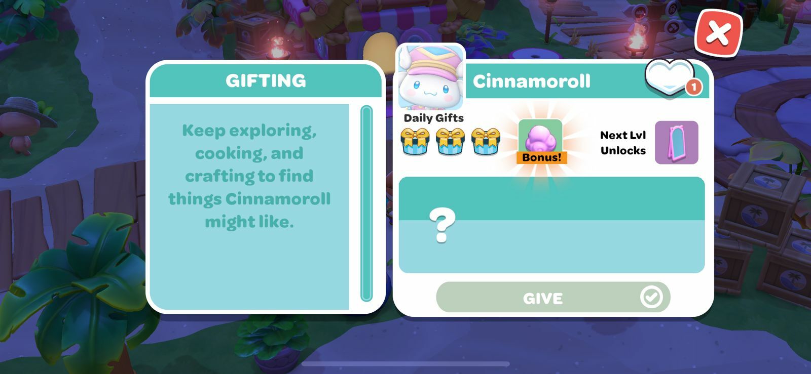 Best Gifts For Cinnamoroll in Hello Kitty Island Adventure