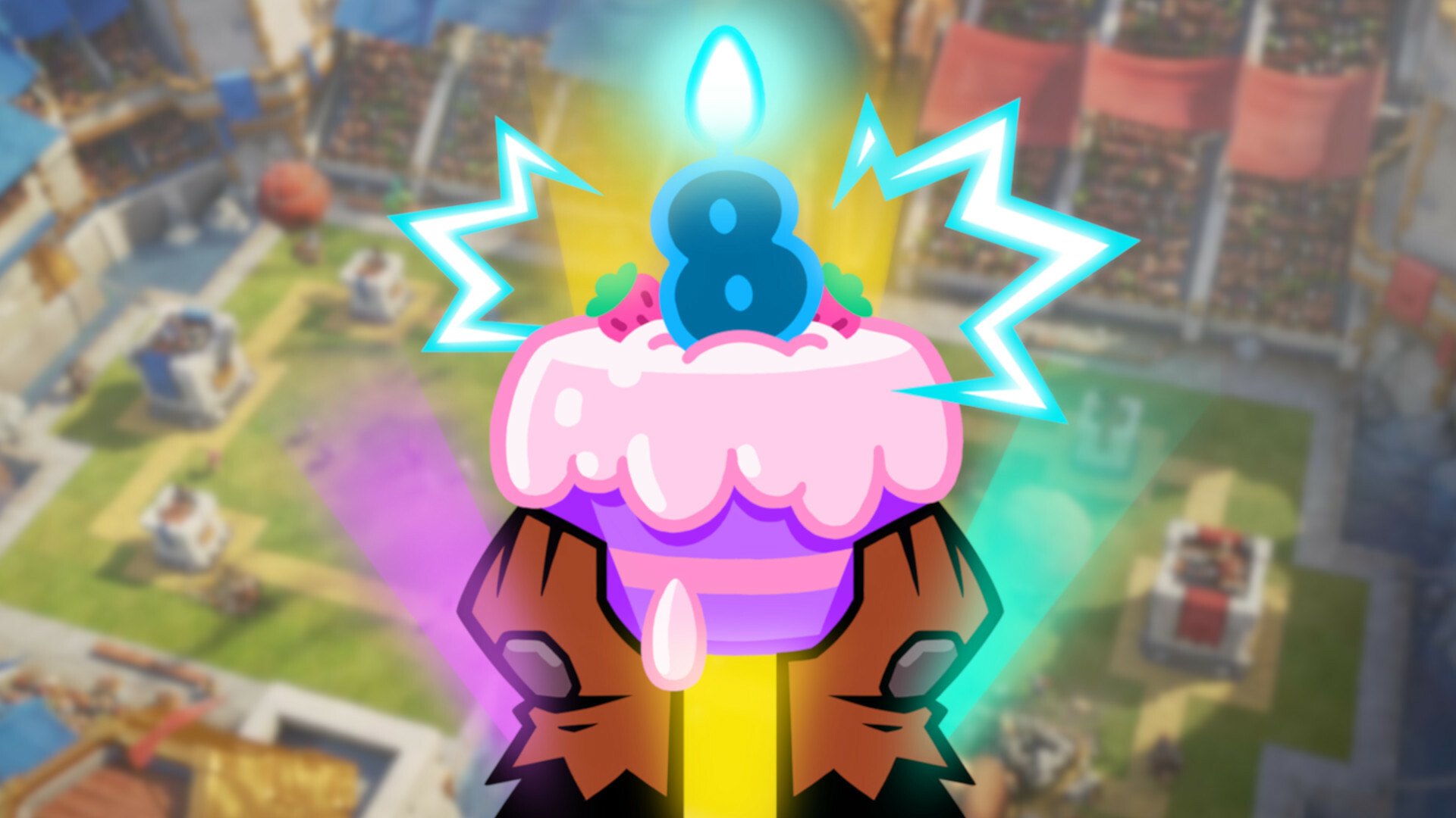 Clash Royale Eight Year Anniversary Event Rewards Supercell