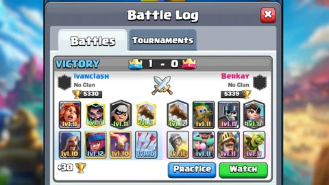 Clash Royale Bot Practice