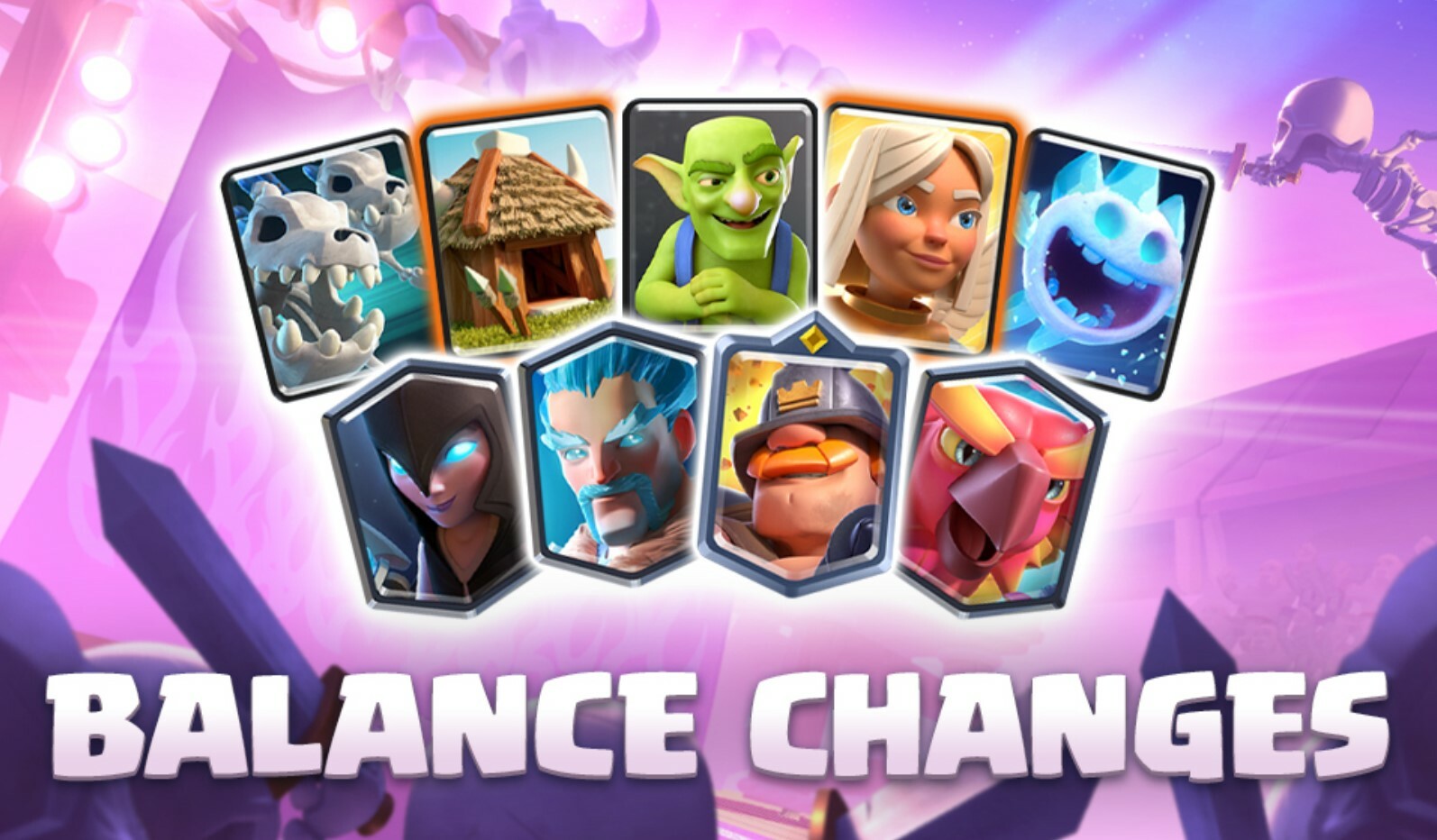 Clash Royale June 2023 Season 28 Balance Changes Guide Supercell Buffs Nerfs Reworks