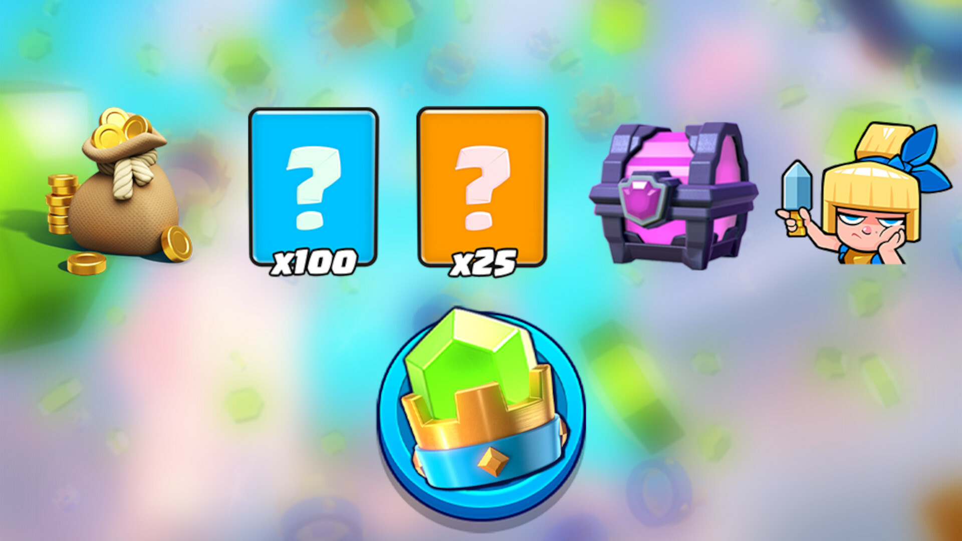 Clash Royale Mini Crown Chase Event Rewards