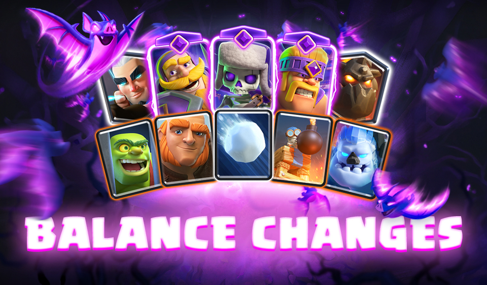 Clash Royale Balance Changes October 2023 Buffs Nerfs Supercell