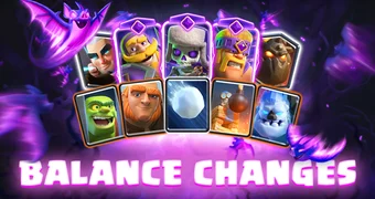 Clash Royale Oct23 Balance Changes