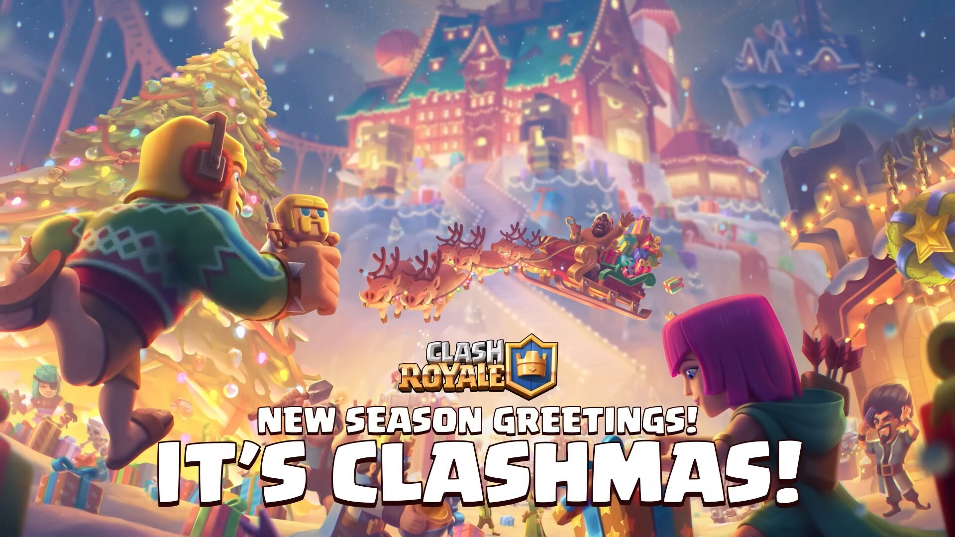 Clash Royale Clashmas December Season 42 Challenges Rewards Guide Supercell