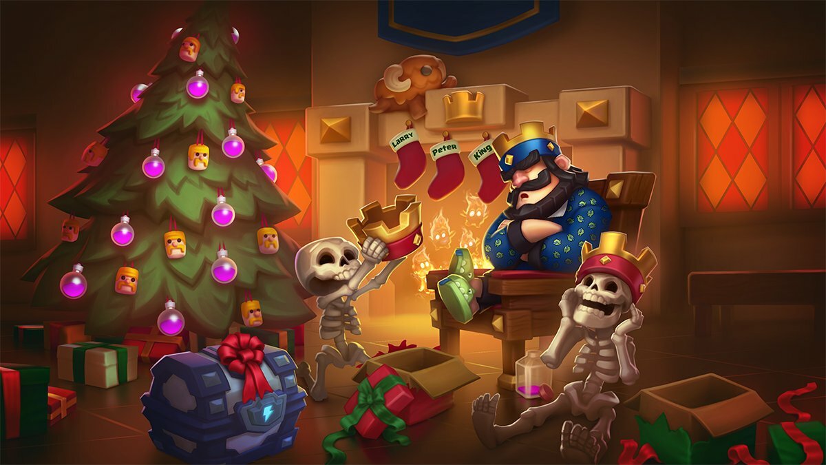 Clash Royale Season 42 December Clashmas Rewards Guide Supercell