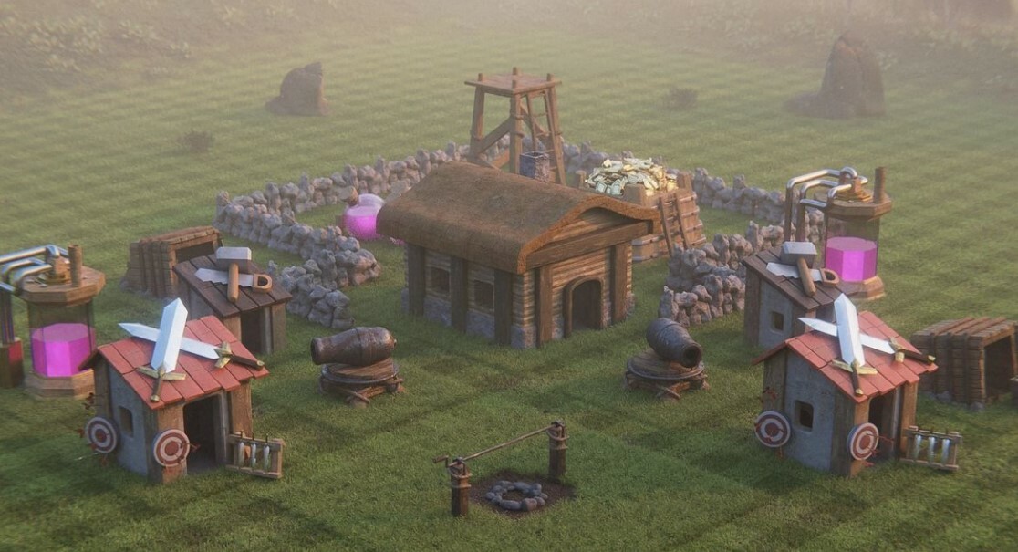 Clash of Clans 3D Graphics Realistic Supercell