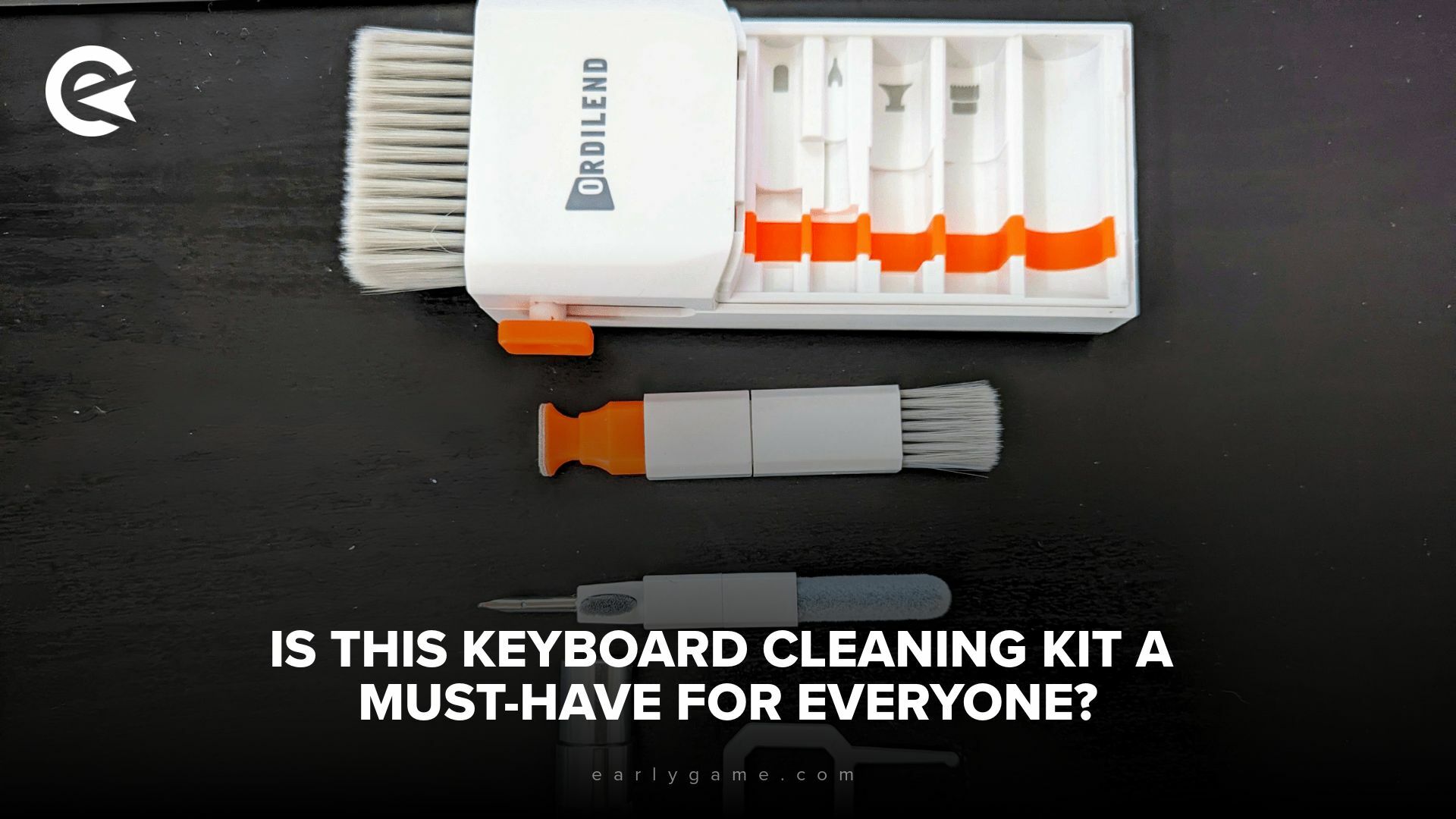 Here is our review for the keyboard cleaning kit by Ordilend!