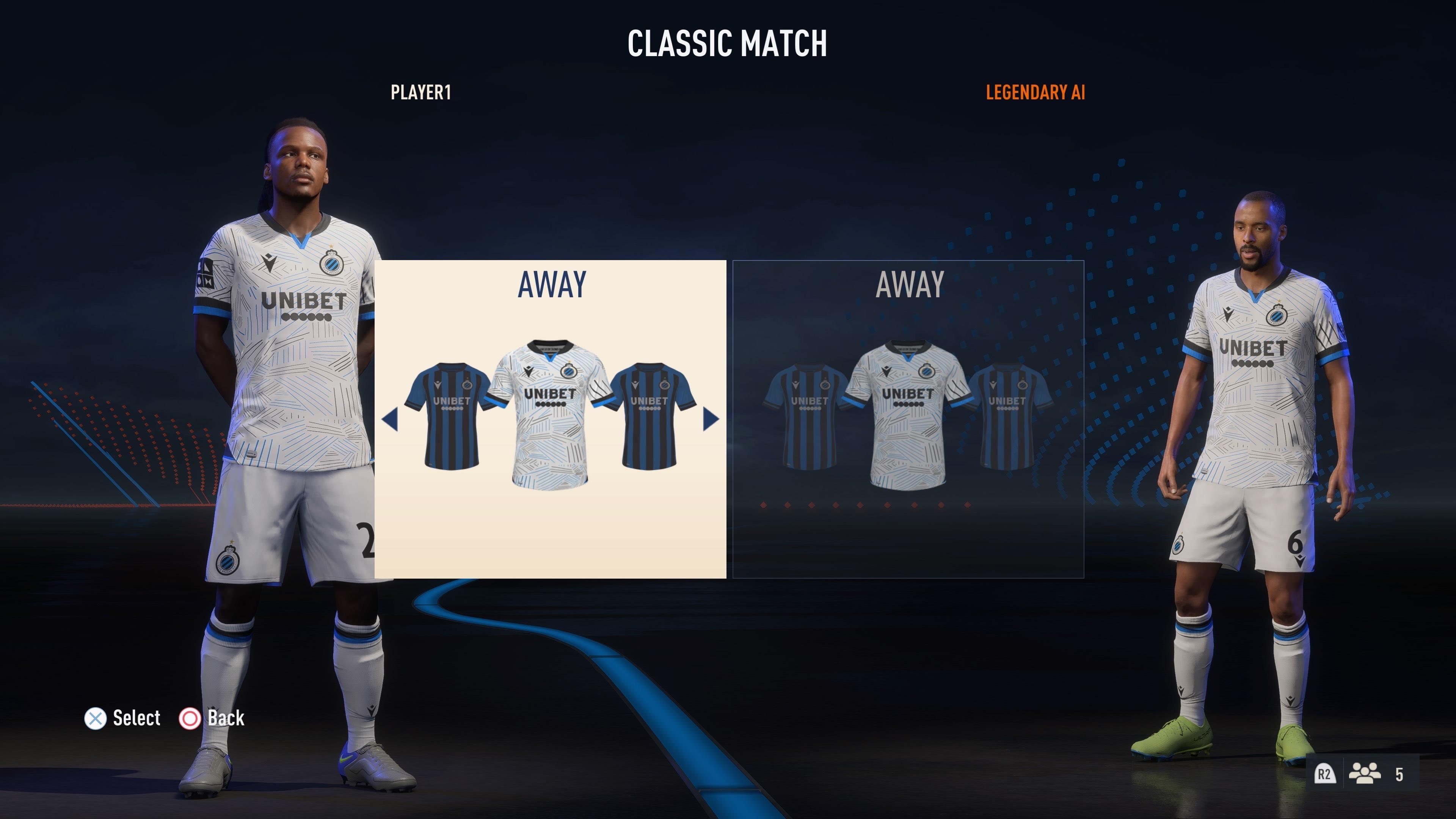 Club Brügge Away Kit FIFA 23