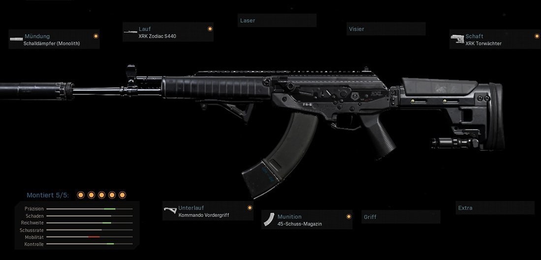 Co D AMAX Setup