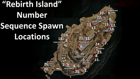 Co D Warzone Yellow Bunker Number Sequence Locations