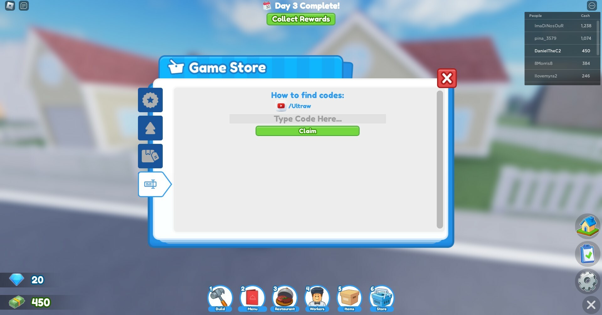 Code redeem 4