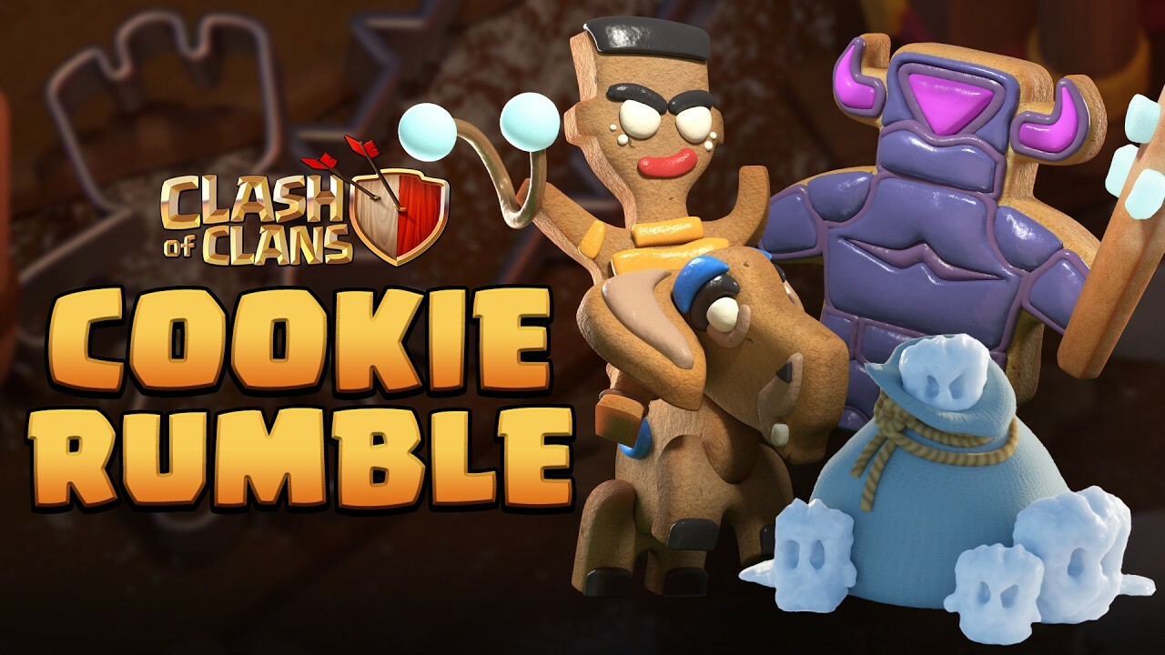 Clash of Clans Cookie Rumble Event Pass Rewards Supercell Bonus Reward Track