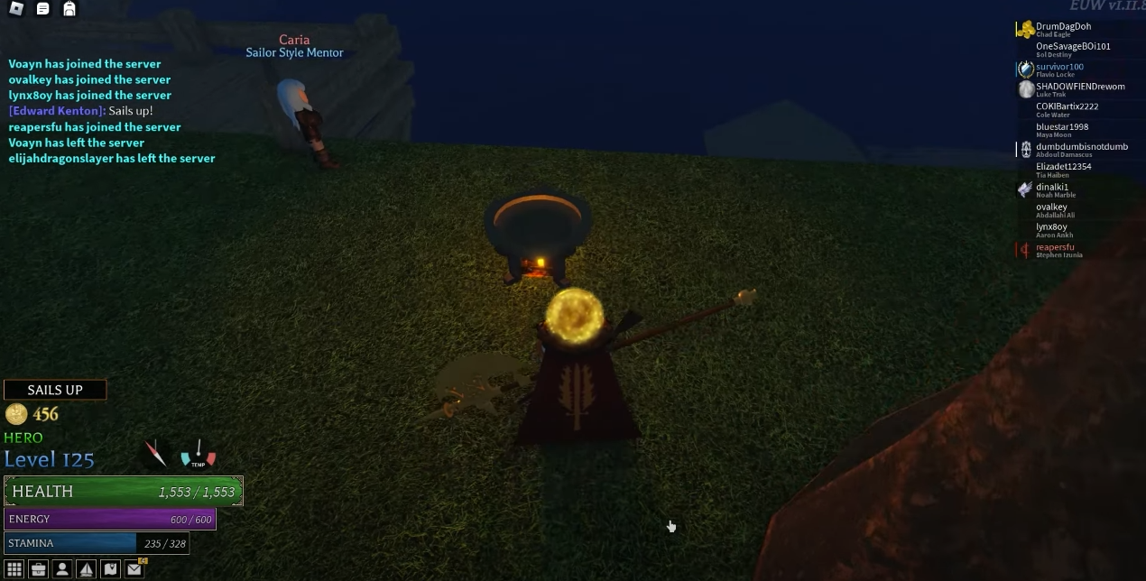 Cooking Arcane Odyssey