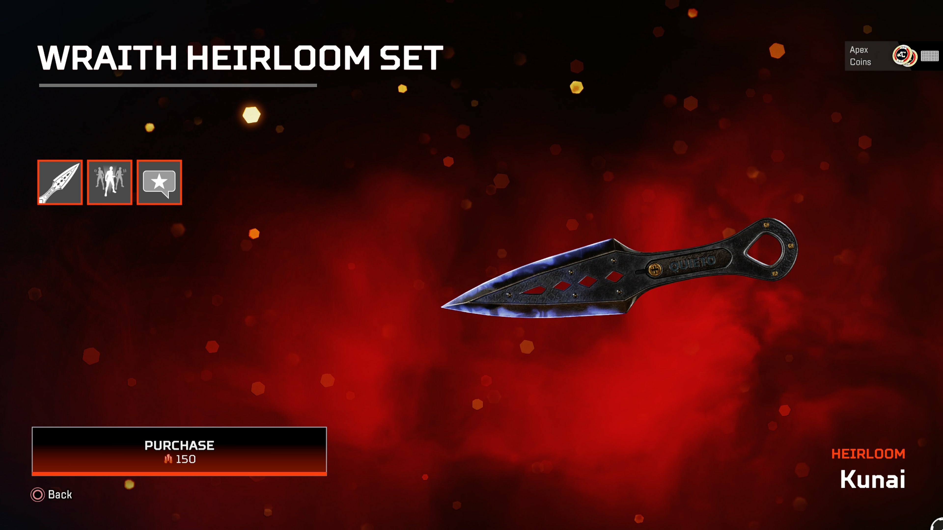 Coolest Heirlooms In Apex 3 Wraith