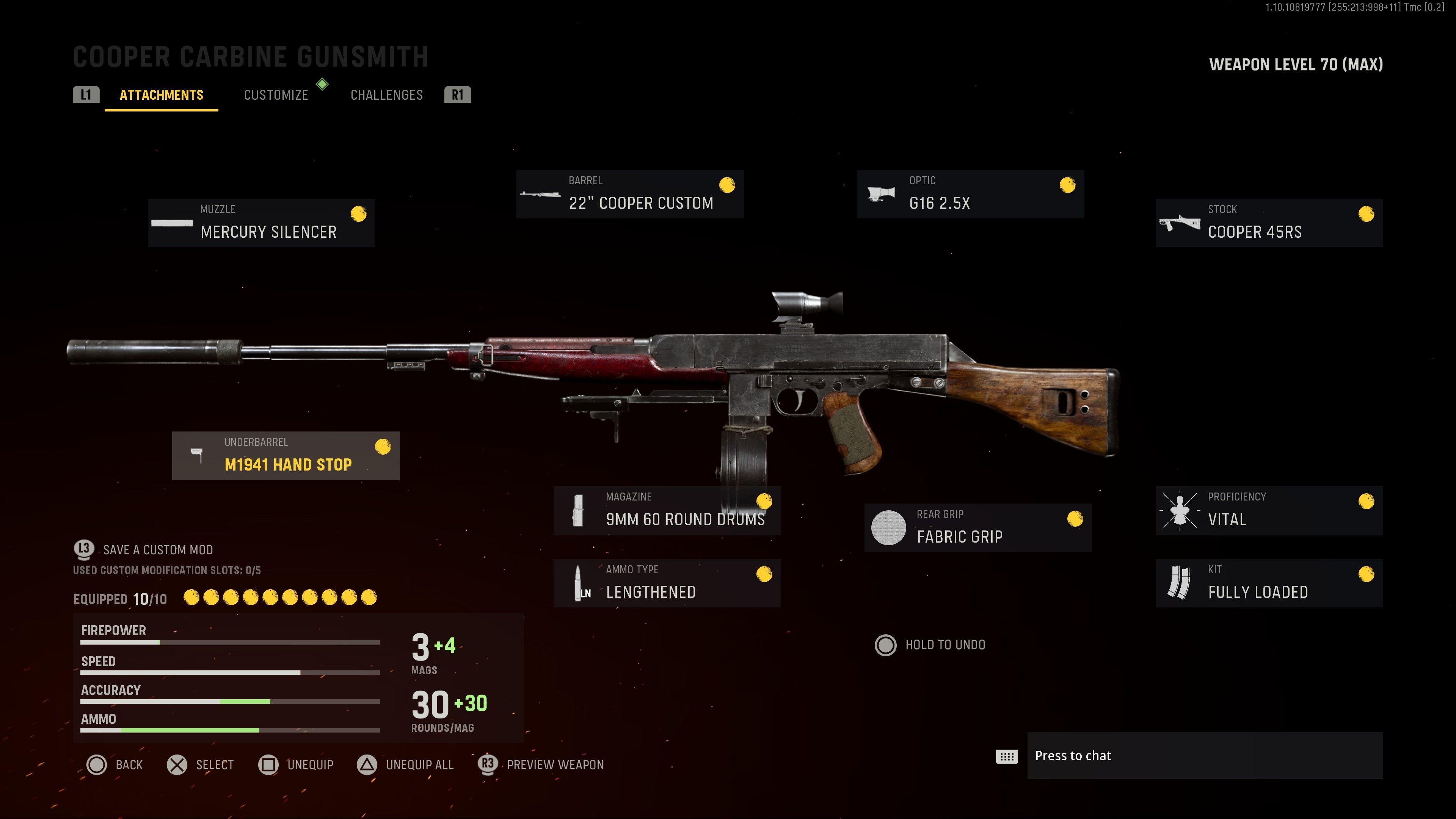 Cooper Sniper Support