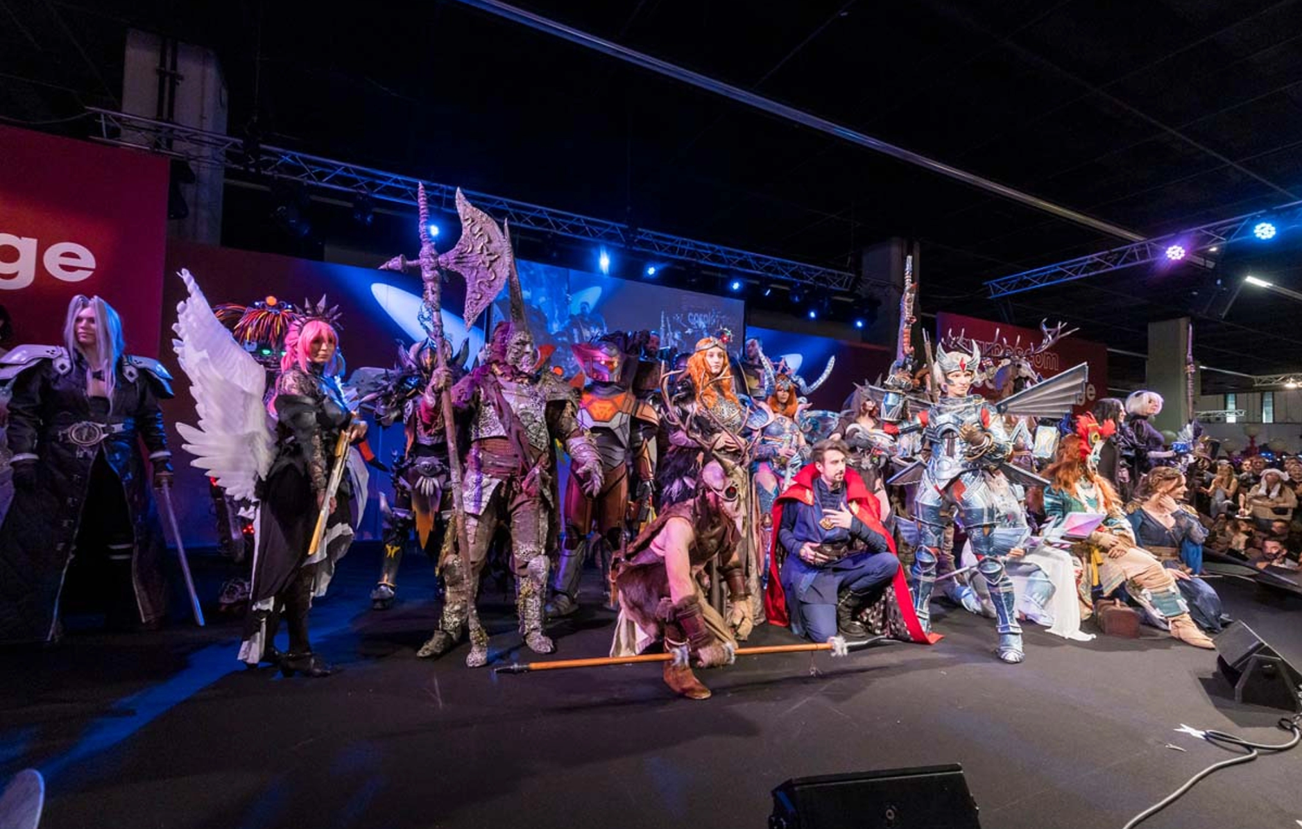 Gamescom: Ausschnitt aus dem Cosplay-Village während der Gamescom.