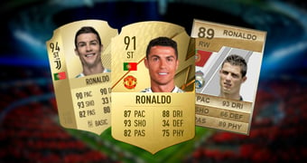 Cristiano Ronaldo in FIFA All Fut Cards alle Karten