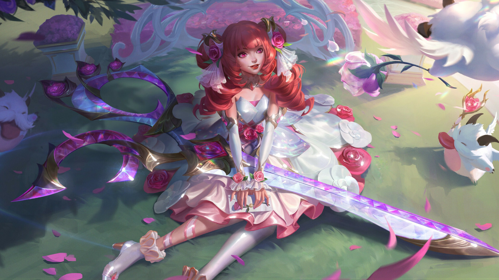 Wild Rift Patch 4.4 Crystal Rose Gwen Skin