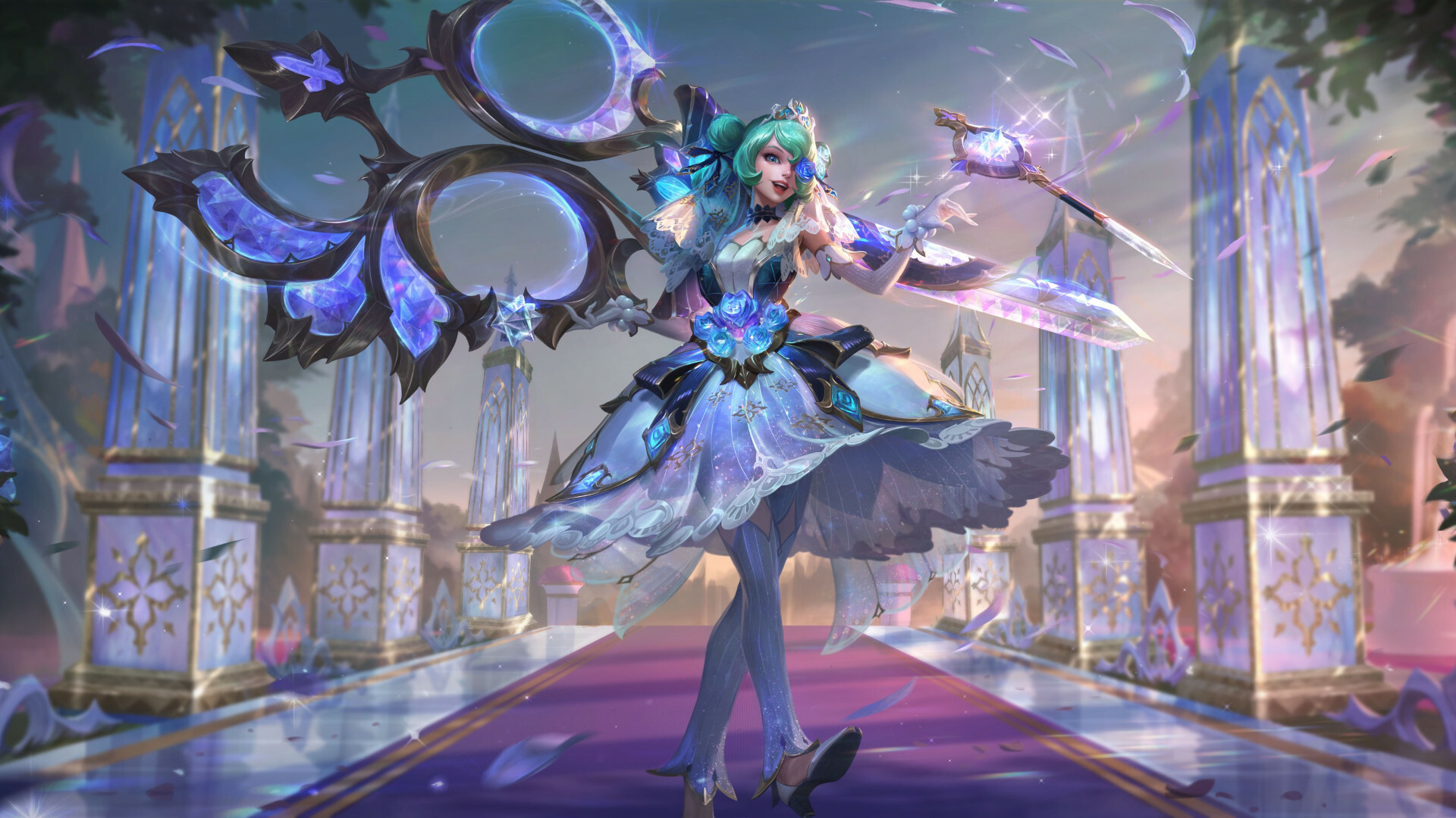 Wild Rift Patch 4.4 Crystal Rose Gwen Prestige Skin