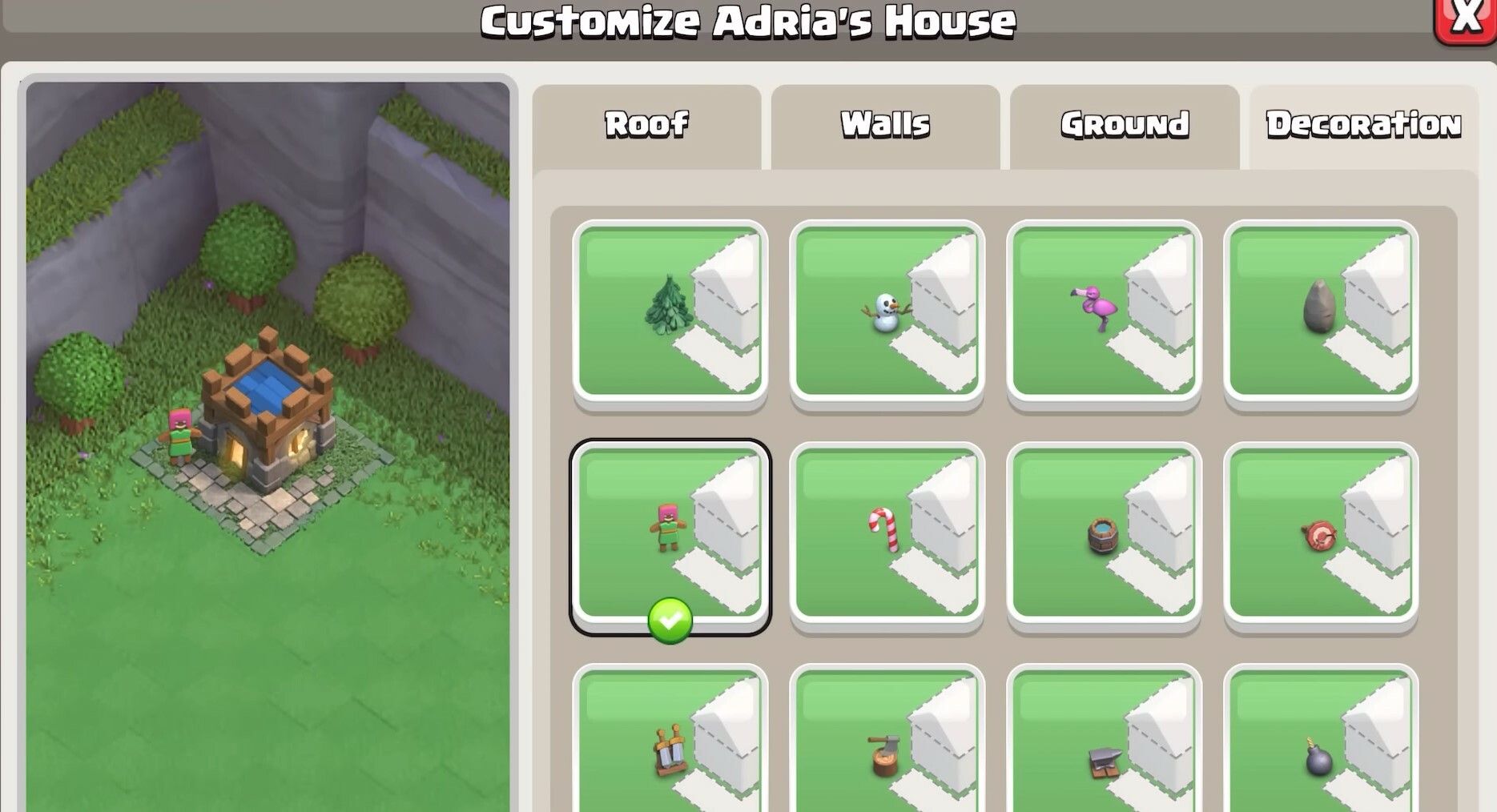 Clash of Clans December Update Clan Capital House Decoration Customization Supercell