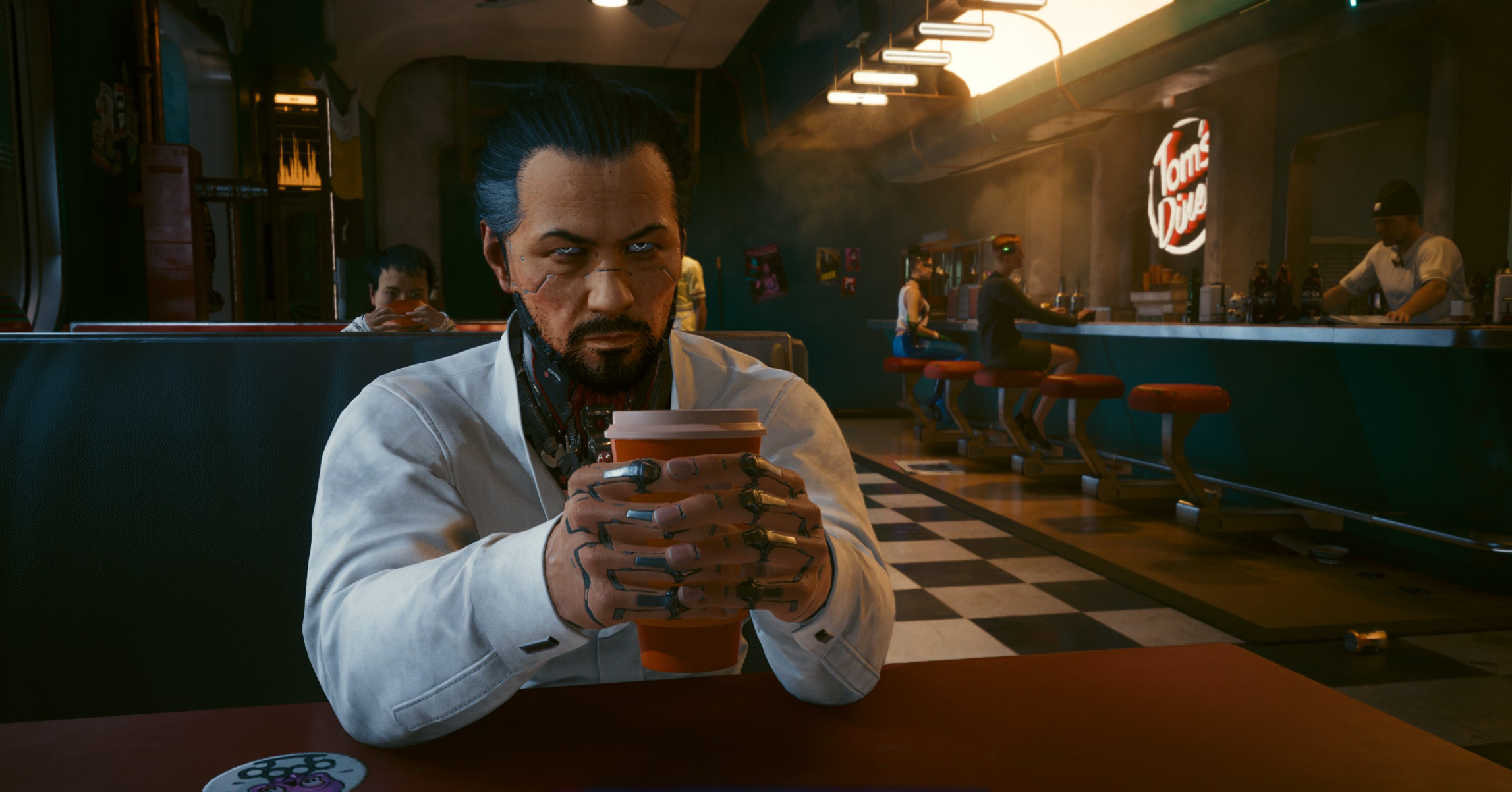 Cyberpunk 2077: Goro Takemura está esperando respuestas.