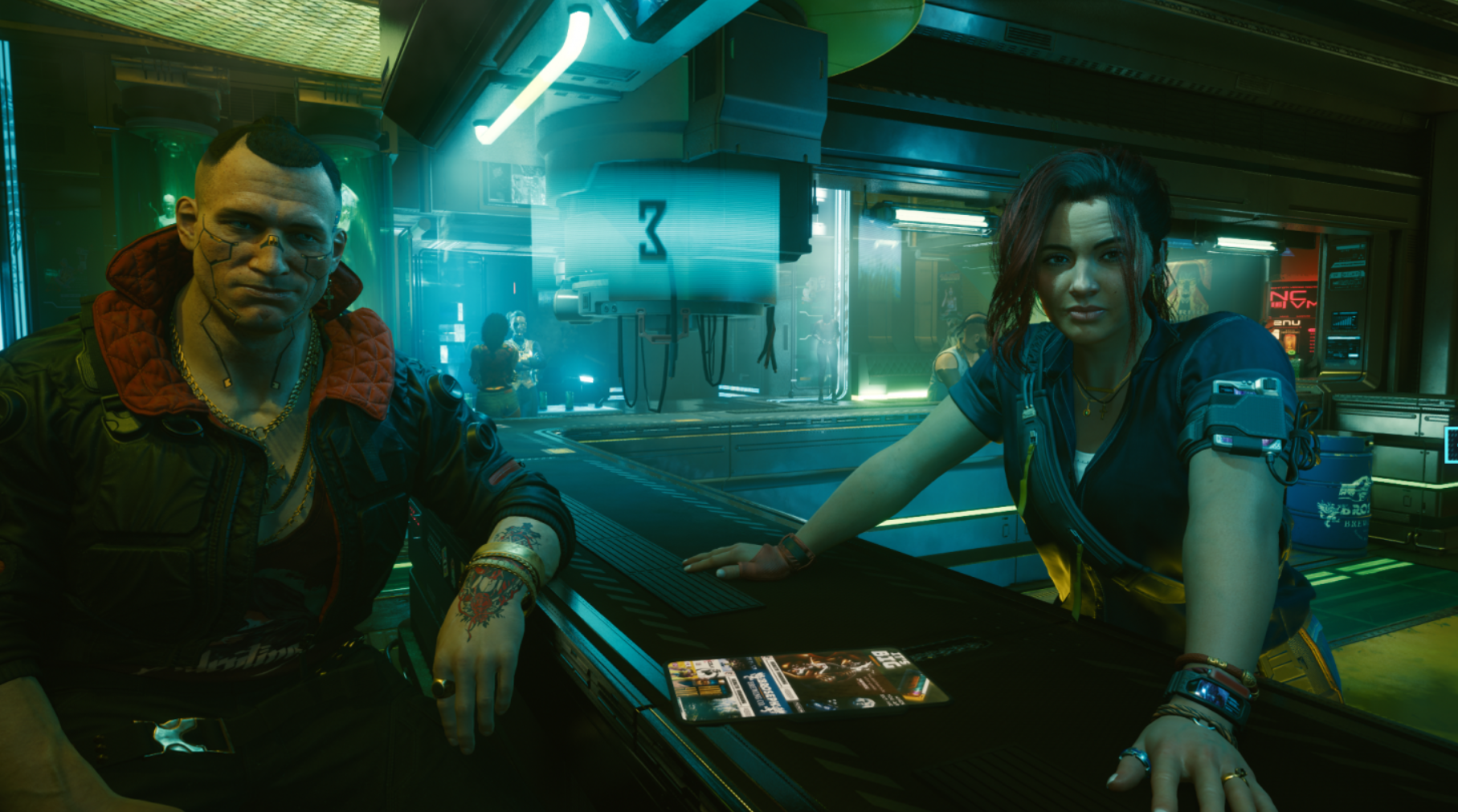 Cyberpunk 2077 Phantom Liberty: Jacky y Claire en el Más Allá.