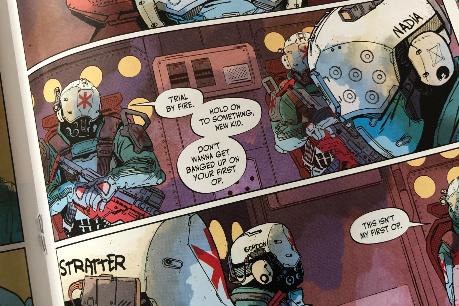 Cyberpunk 2077 Comic Trauma Team