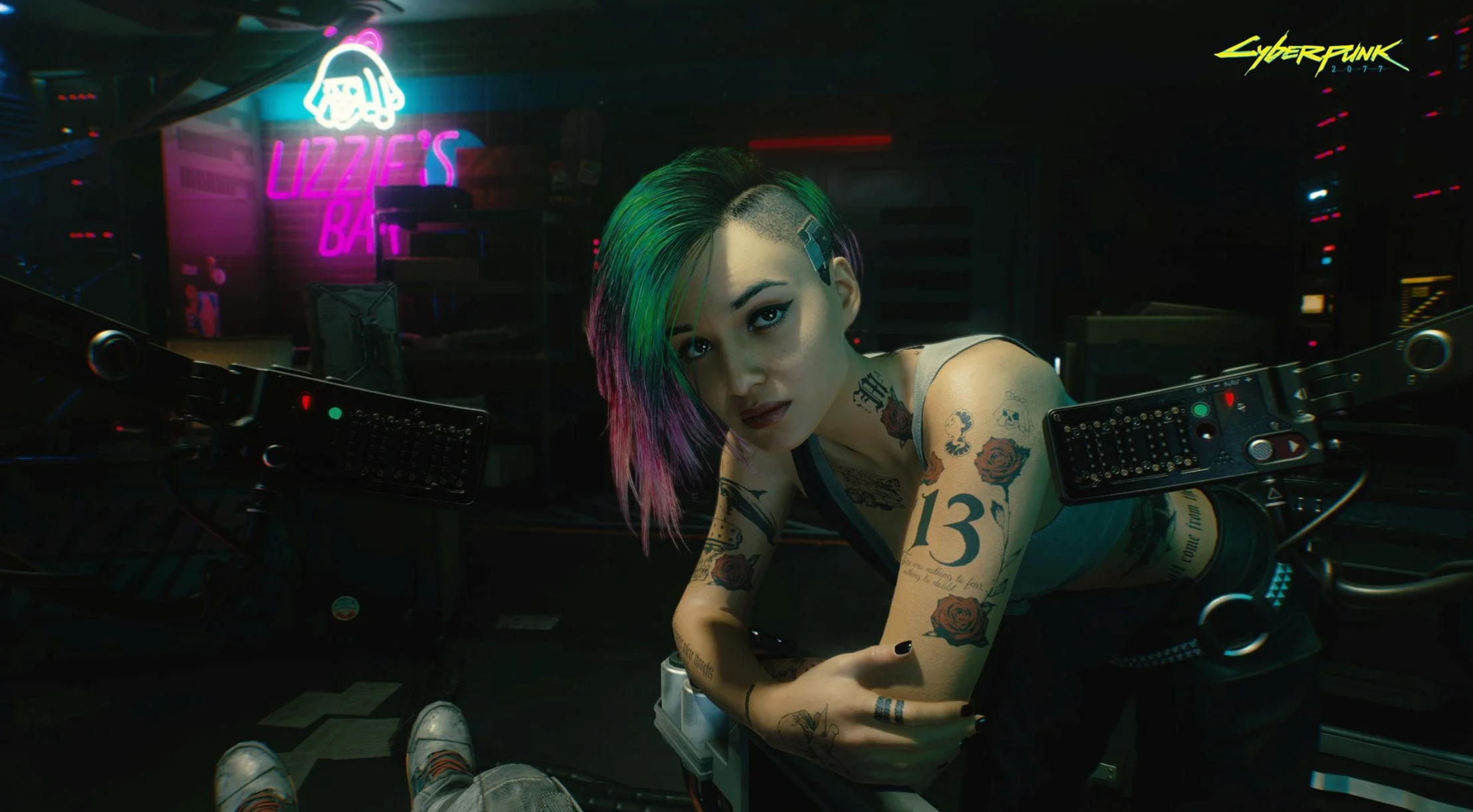 Cyberpunk 2077: Judy is a laid-back netrunner.