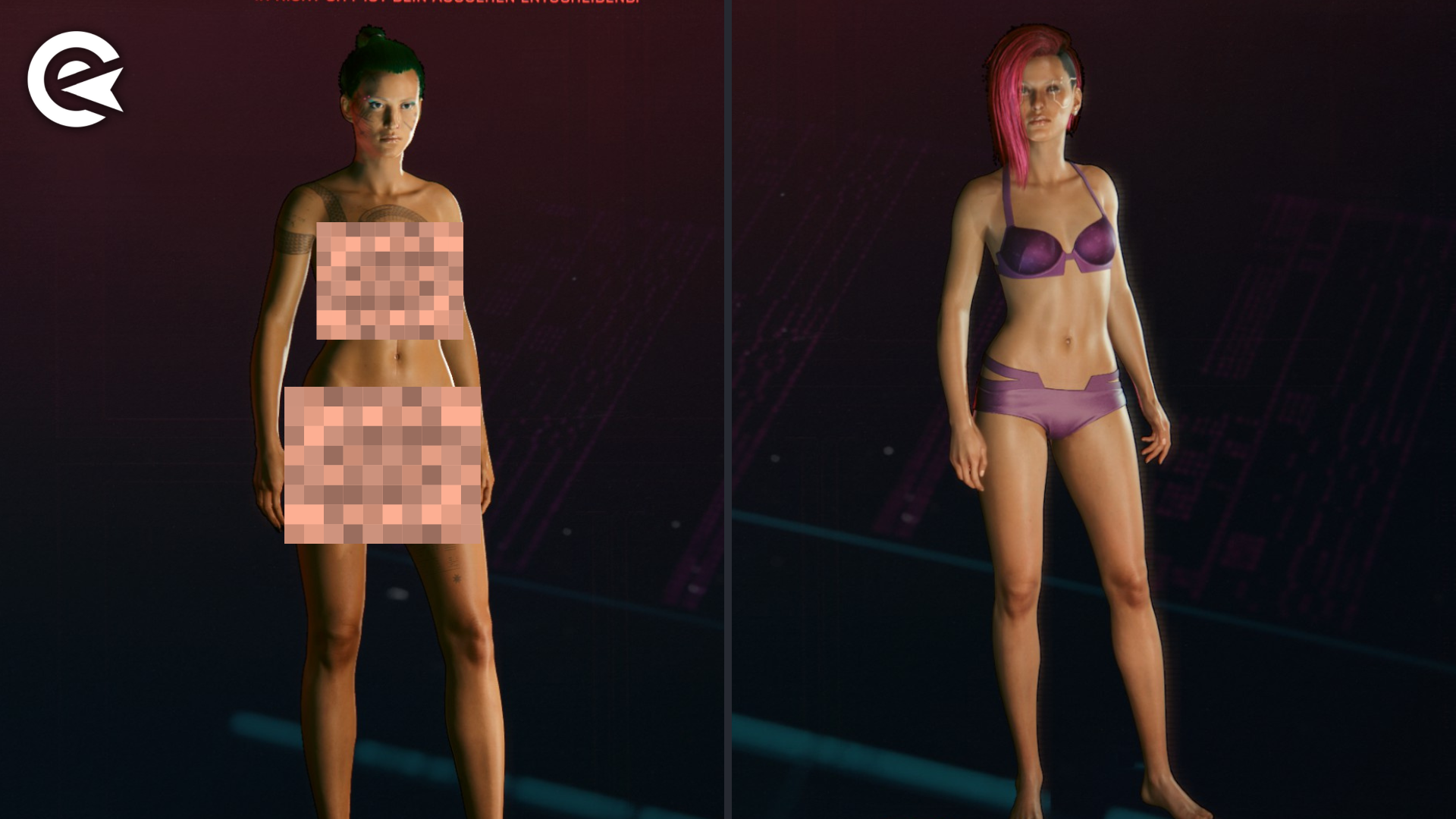 Cyberpunk 2077 Nudity
