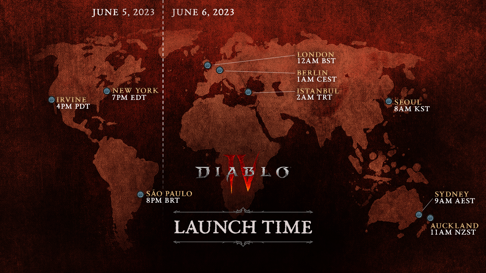 Diablo 4 Full Release Start Time