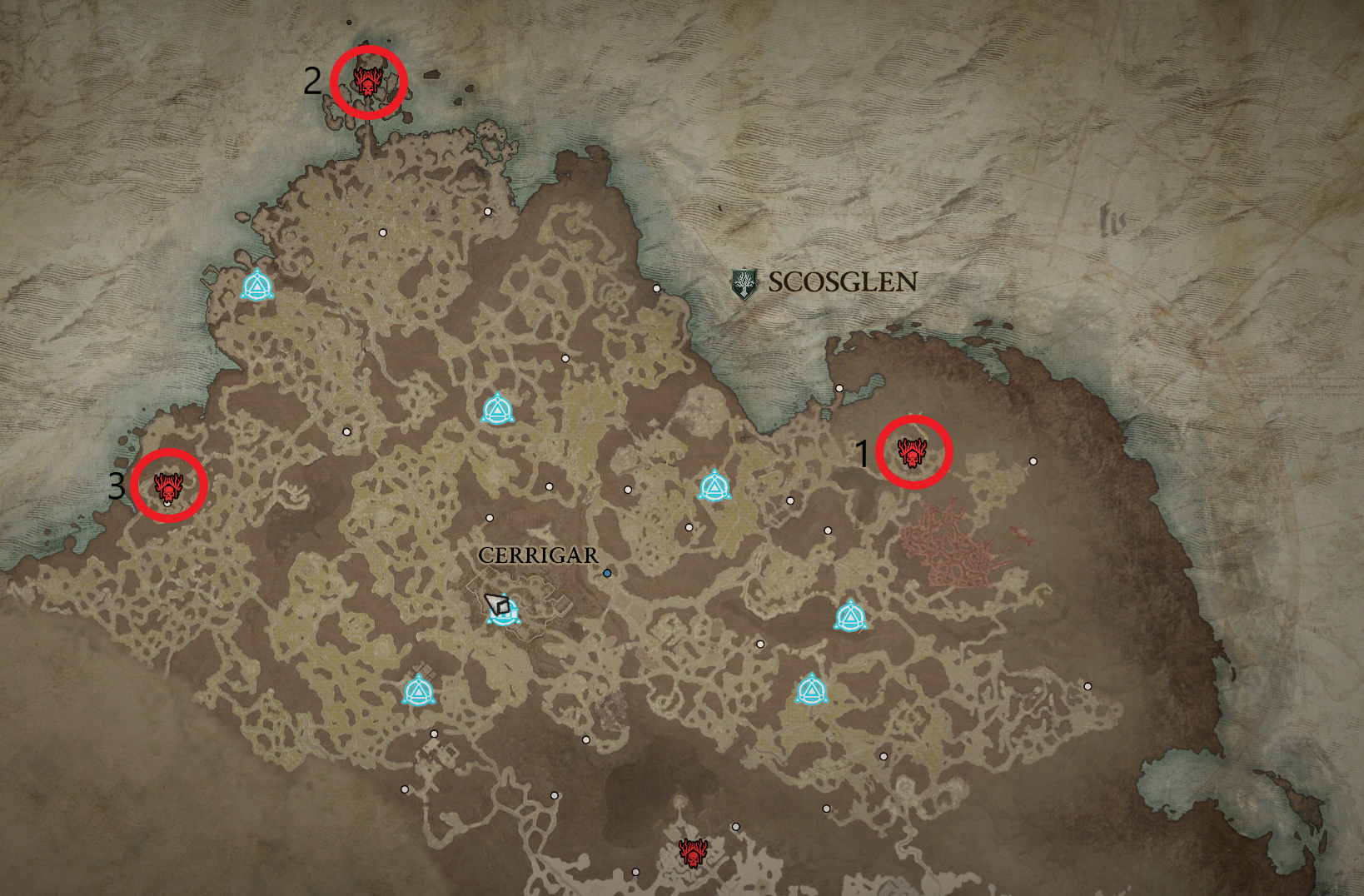 D4 Scosglen Map