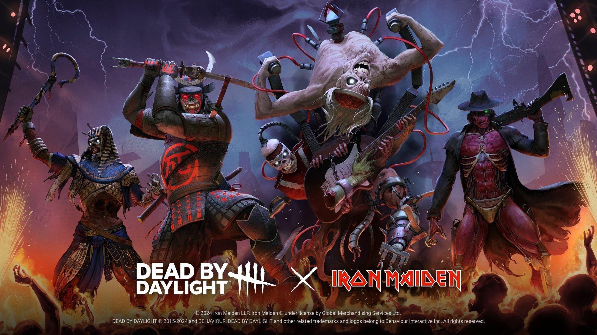 DBD IRON MAIDEN COLLECTION BANNER