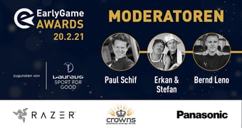 DE Early Game Awards Moderatoren