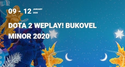 DOTA 2 first event 2020 Bukovel Minor