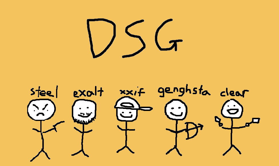 Super serious team picture from DSG