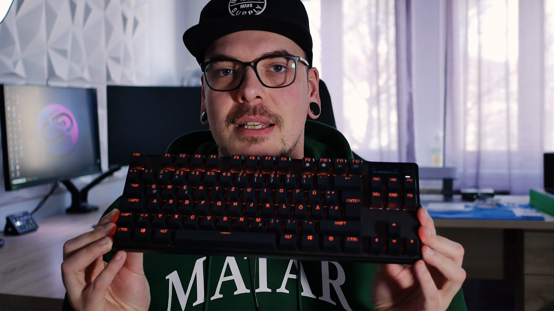 Insgesamt ist die Apex Pro TKL von 2023 eine echt gute Tastatur. © Gamers Gear