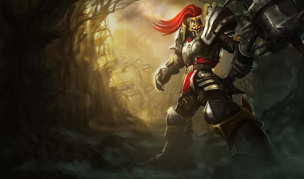 Dark Crusader Mordekaiser skin splash