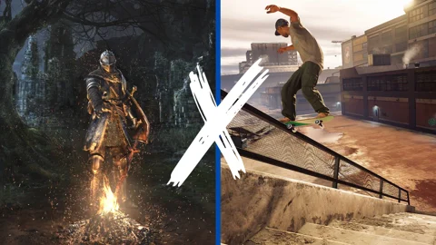 Dark Souls meets Tony Hawk Pro Skater