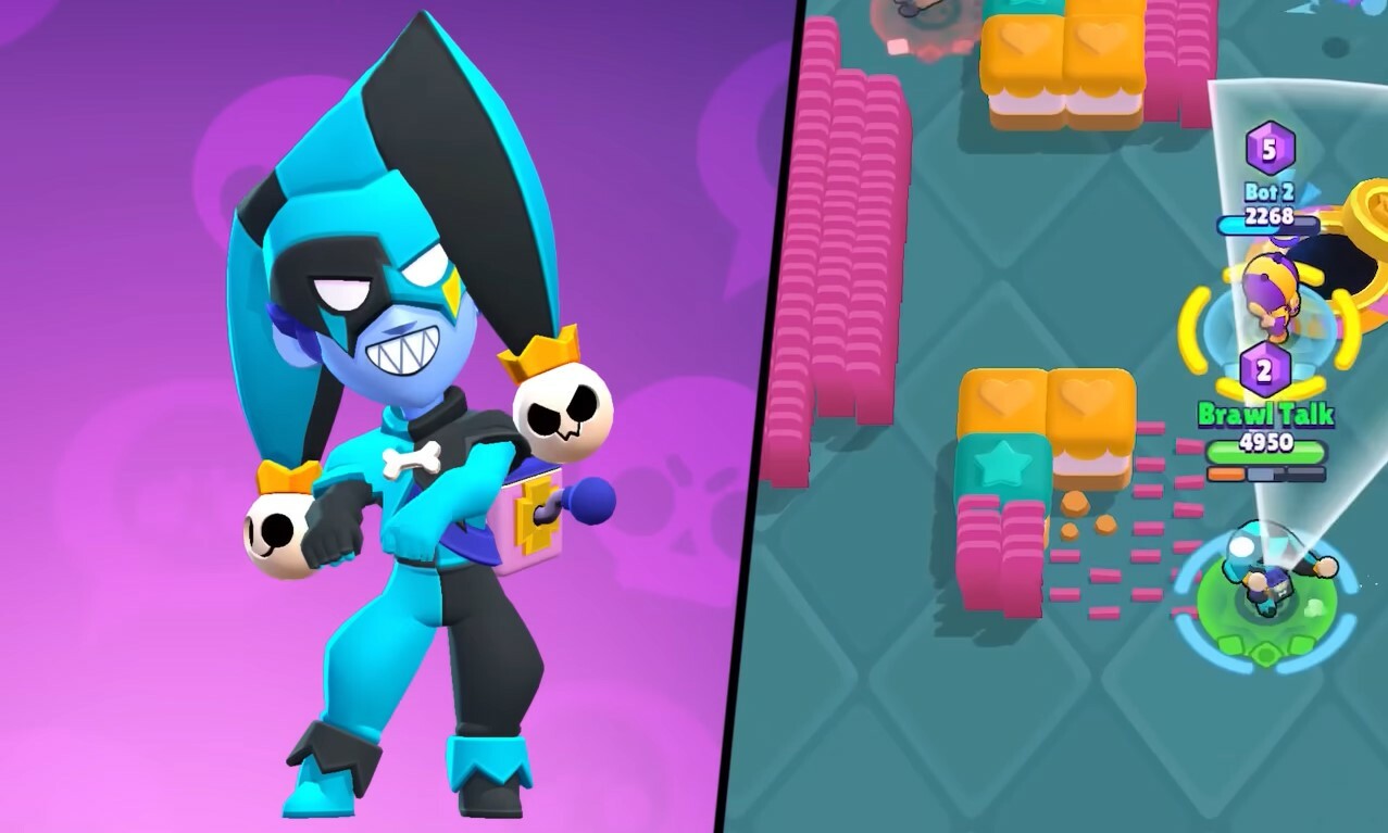 Brawl Stars Candyland update Dark Chester Jester Skins guide Supercell