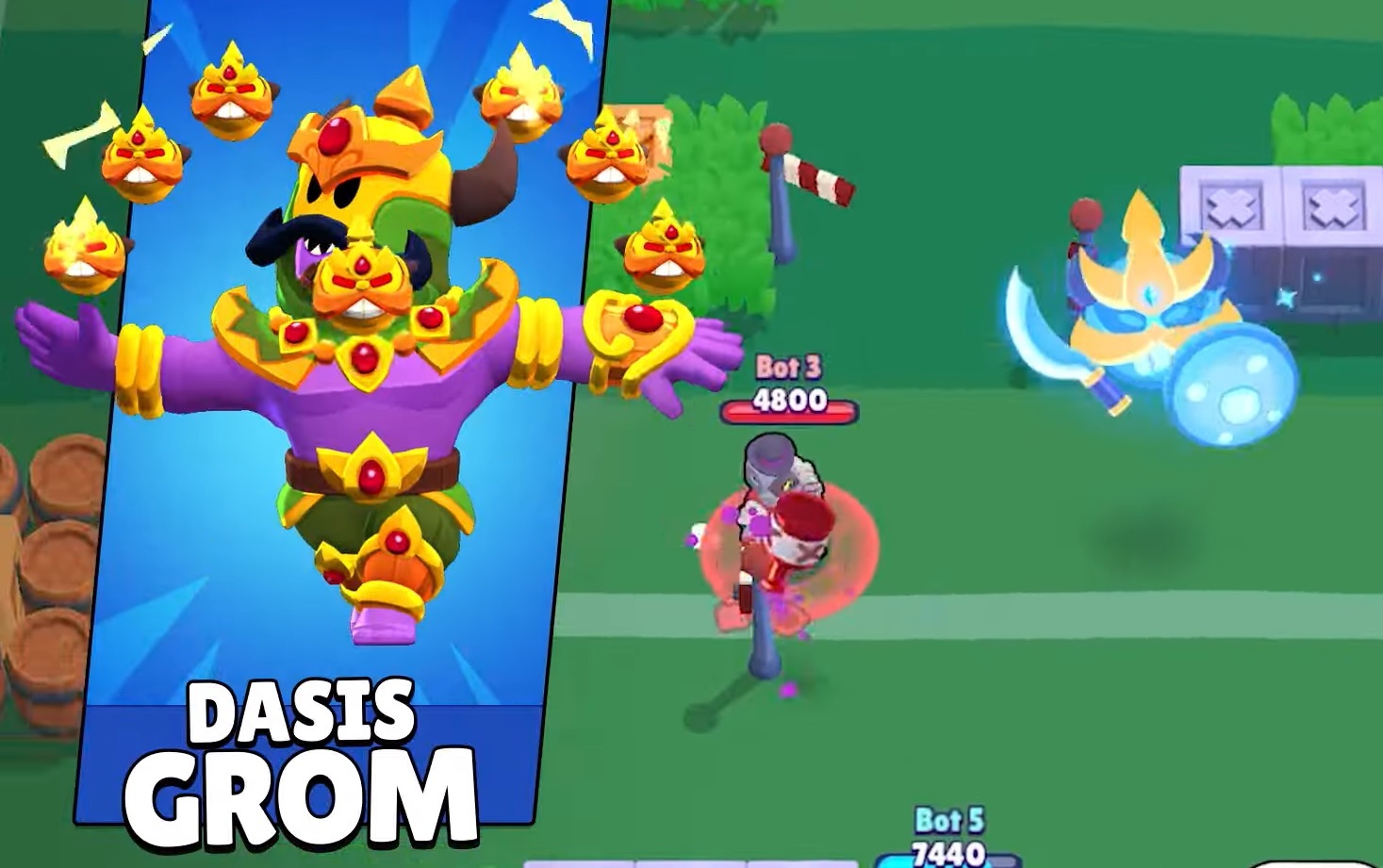 Brawl Stars Season 21 New Skins Dasis Grom