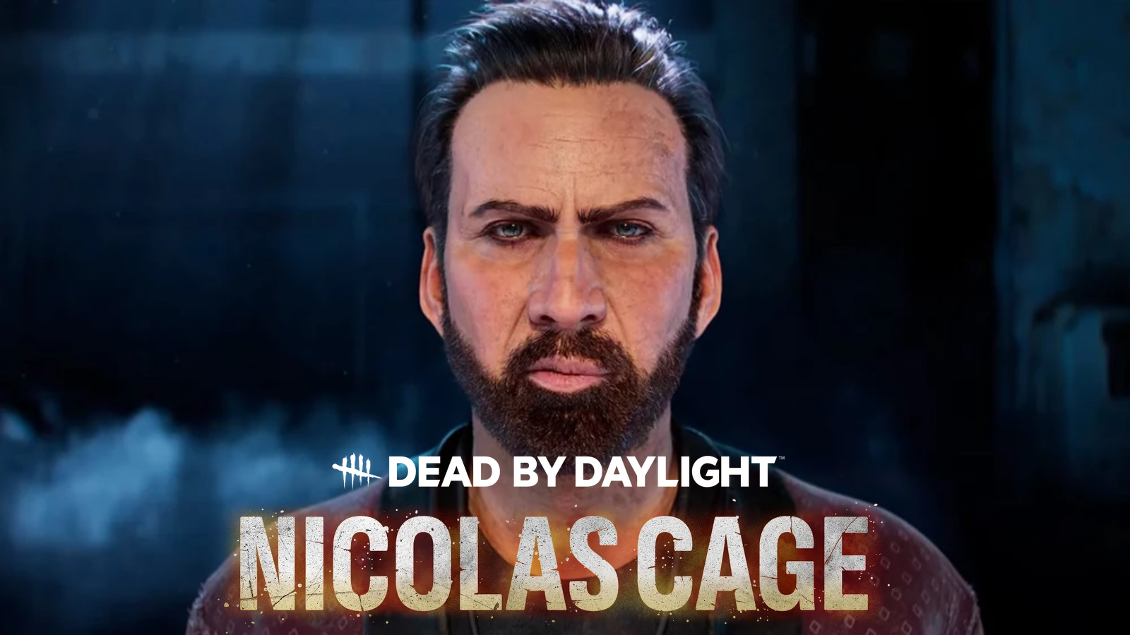 Dead by Daylight Nicolas Cage looking not amused