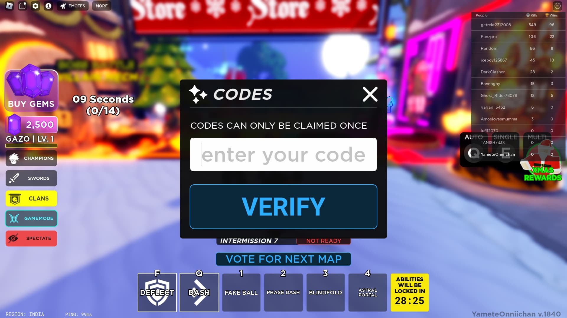 Death Ball Code Redeem