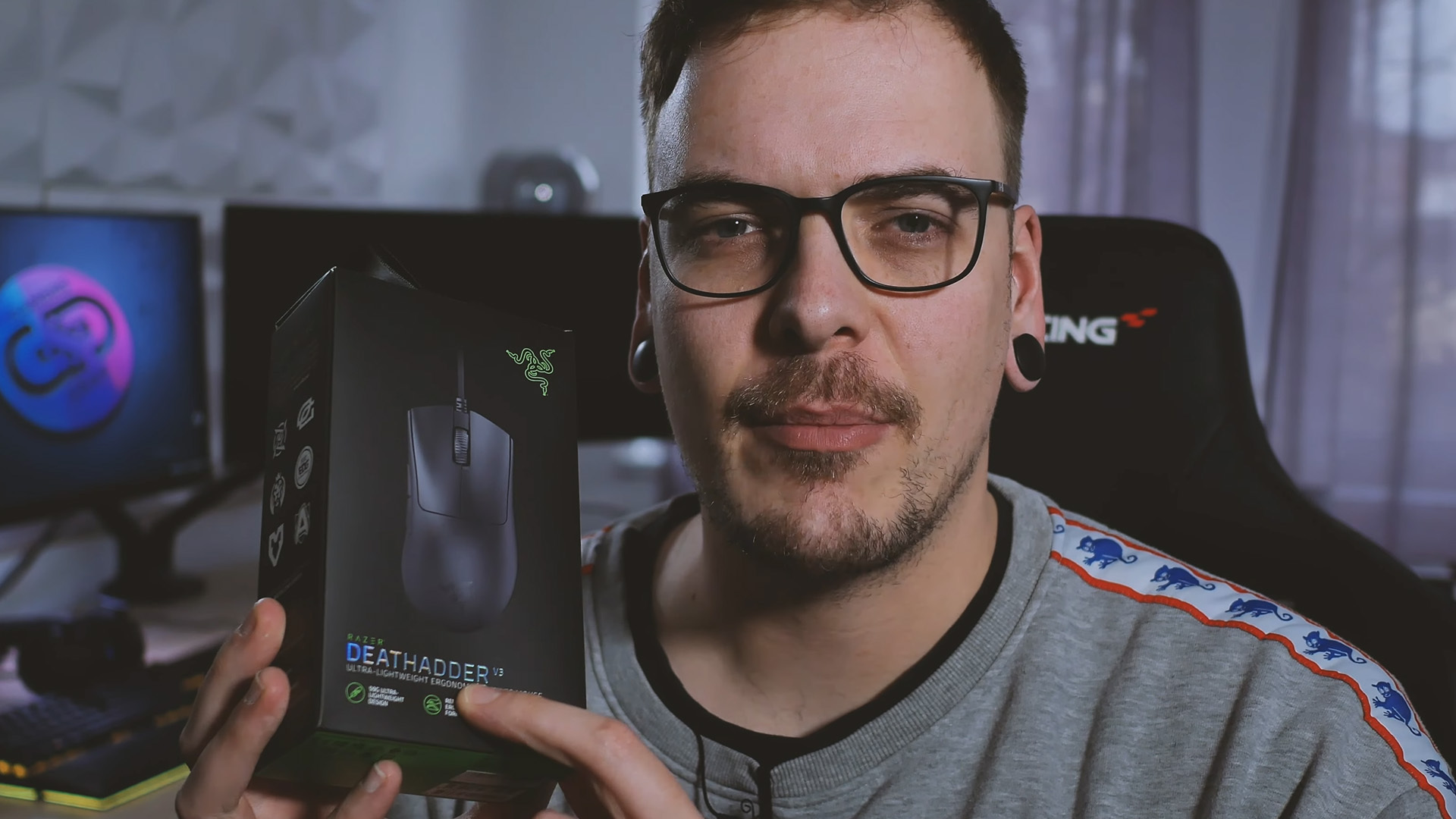 Dansen ist Fan von der Deathadder v3. © Razer