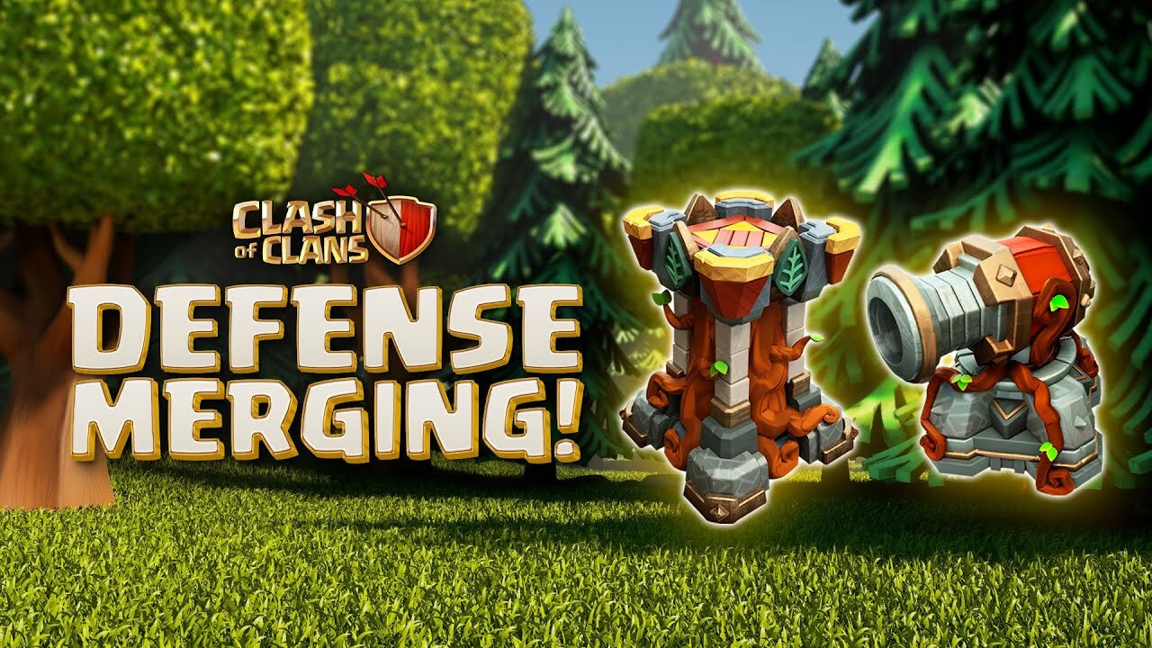 Clash of Clans Defense Merging Buildings Supercell