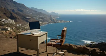 Desk on Canarias 2